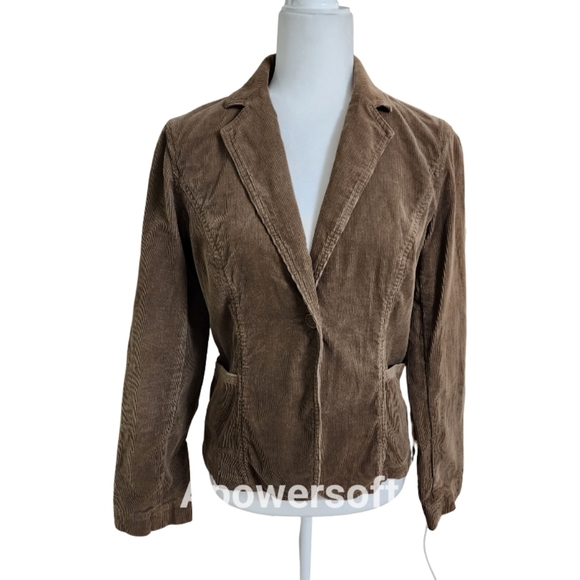 Ann Taylor Factory Jackets & Blazers - Ann Taylor Brown Corduroy Blazer